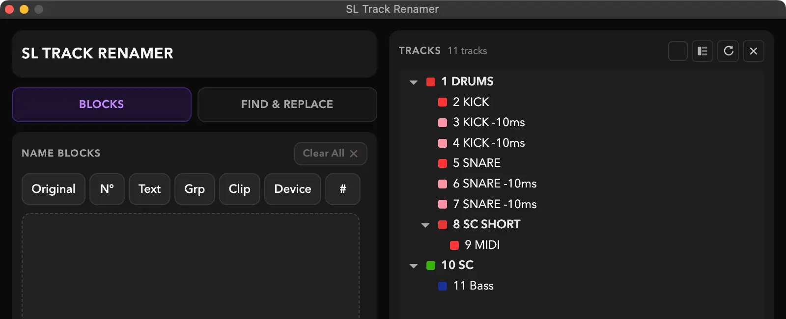 Dark theme